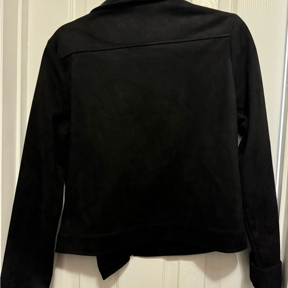Francesca’s Black suede jacket - Picture 2 of 2